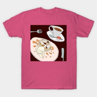 Crazy about nuts pancakes T-Shirt